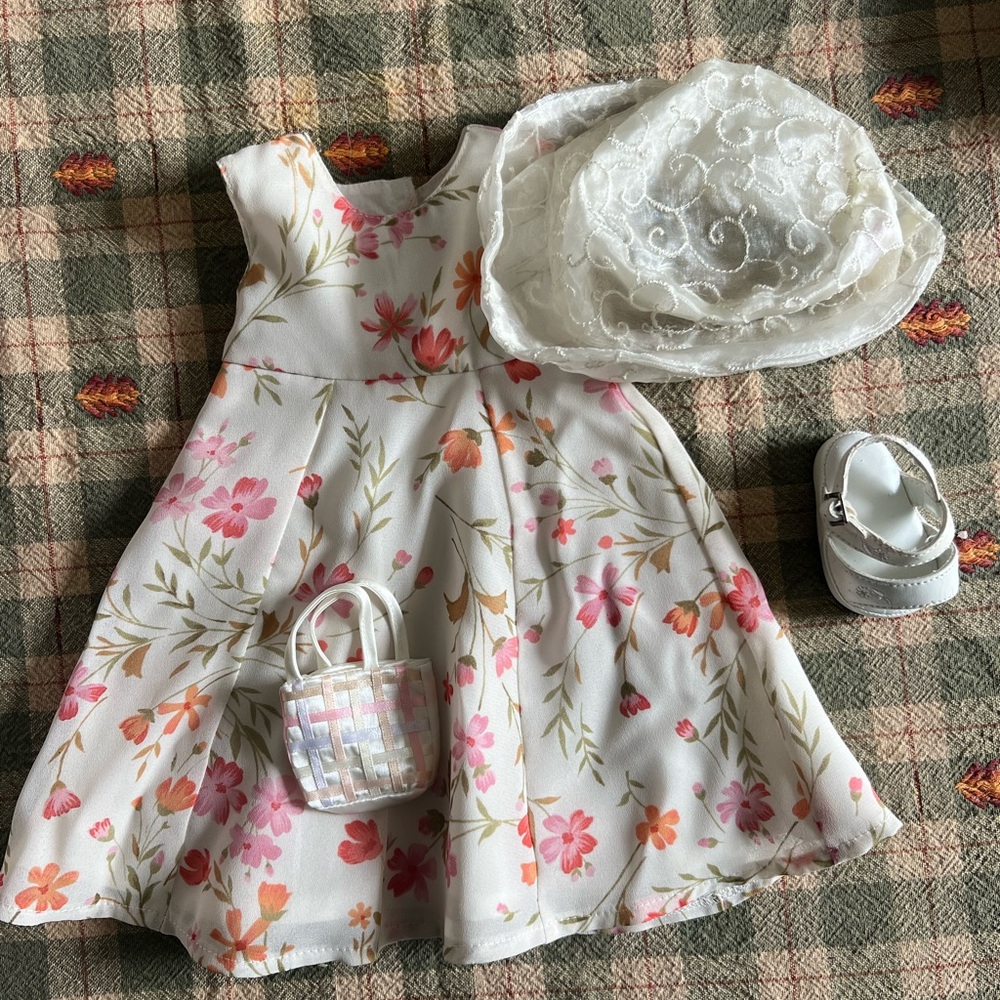Vtg 2002 American Girl of Today Flower Garden outfit